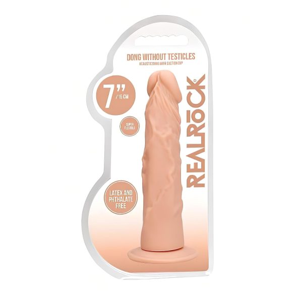 RealRock - realistiškas dildo - 17 cm - kūno spalvos