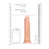 RealRock - realistiškas dildo - 20 cm - kūno spalvos
