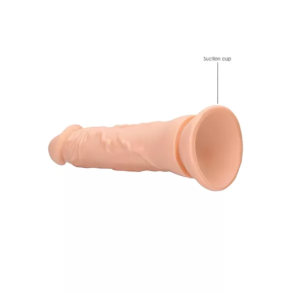 RealRock Dong 9 - realistiškas dildo - 23 cm - kūno spalvos
