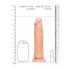 RealRock Dong 9 - tikroviškas dildo (23 cm) - natūralus
