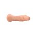 RealRock Dong 10 - tikroviškas dildo (25cm) - natūralus