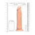 RealRock Dong 10 - tikroviškas dildo (25cm) - natūralus