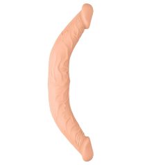 RealRock - dvigubas dildo - 36 cm - kūno spalvos