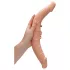 RealRock - dvigubas dildo - 36 cm - kūno spalvos