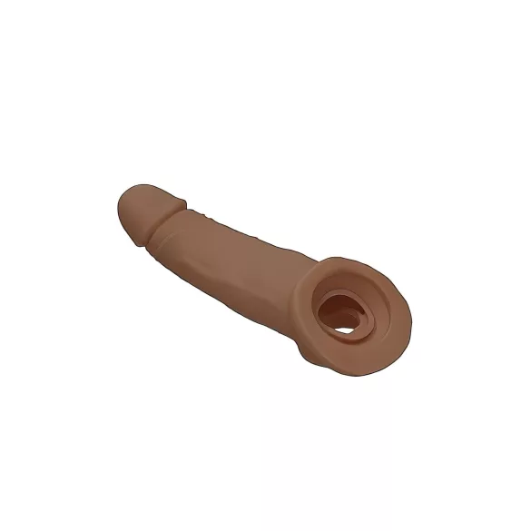RealRock - penio mova - 21,5 cm - tamsi kūno spalva