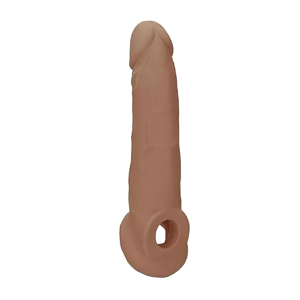 RealRock - penio mova - 21,5 cm - tamsi kūno spalva