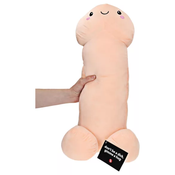 Pliušinis penis - minkštas žaislas - 60 cm - smėlinis