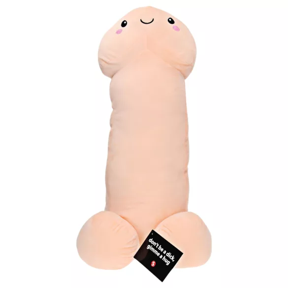 Pliušinis penis - minkštas žaislas - 60 cm - smėlinis