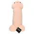 Pliušinis penis - minkštas žaislas - 60 cm - smėlinis