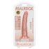 RealRock Slim - realistiškas dildo - 15,5 cm - kūno spalvos