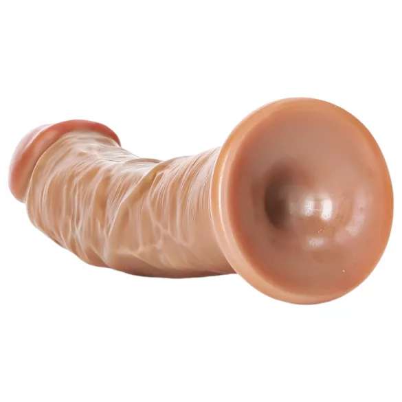 RealRock - realistiškas dildo - 15,5cm - tamsi kūno spalva