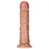 RealRock - realistiškas dildo - 15,5cm - tamsi kūno spalva