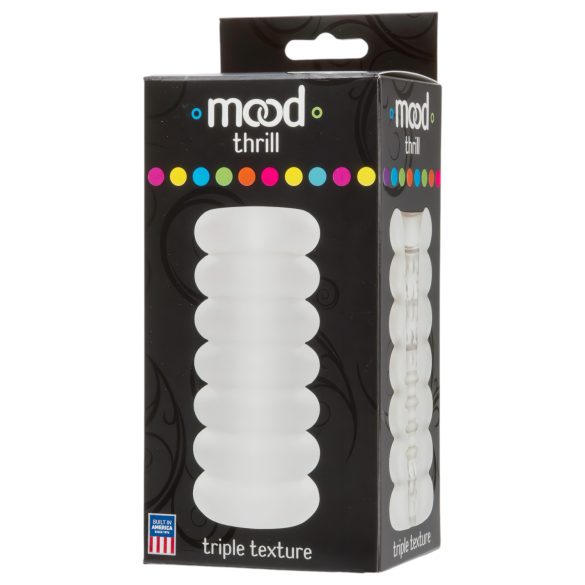 Doc Johnson Thrill - vyriškas masturbatorius - baltas