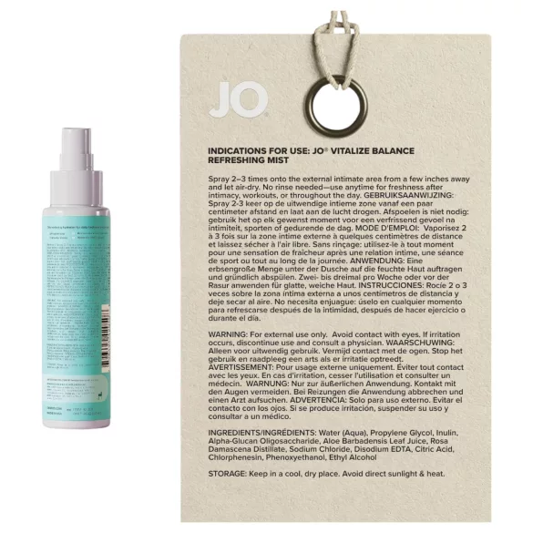 System JO Vitalize - intymus gaivinamasis purškiklis (60 ml)