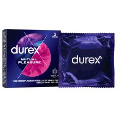   Durex Mutual Pleasure - uždelsto veikimo prezervatyvai (3 vnt.)