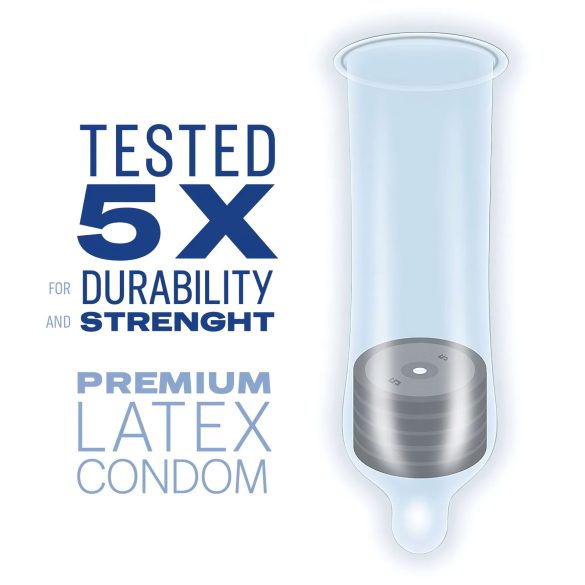 Durex Mutual Pleasure - uždelsto veikimo prezervatyvai (3 vnt.)