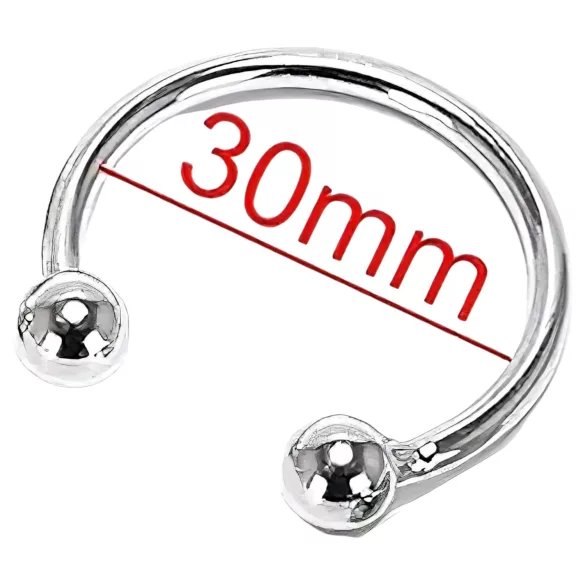 Rozsdamentes - varpos žiedas - ejakuliacijos atidėjimui - plienas 30mm