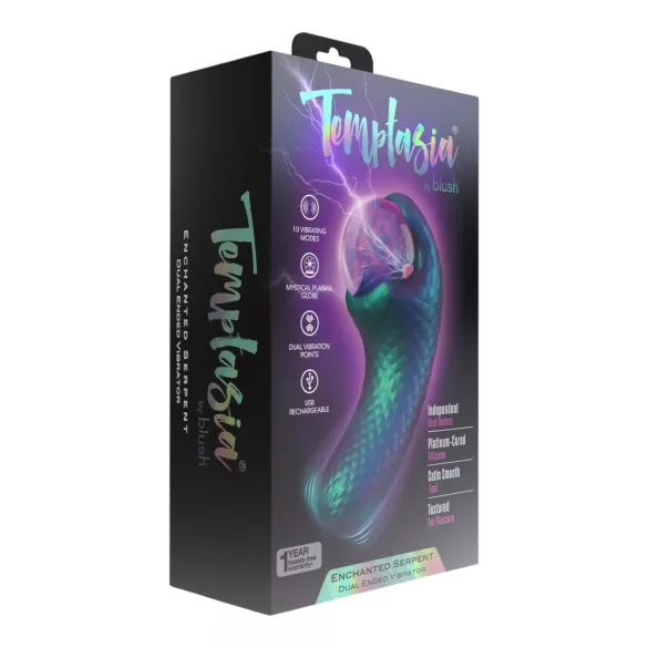Temptasia Enchanted Serpent - mitinis klitorio vibratorius (žalias)