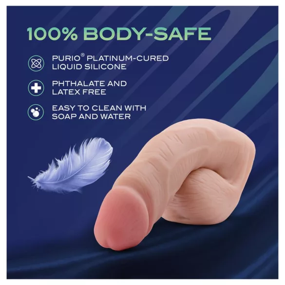 Blush UrSelf Affirm - tikroviškas dirbtinis penis (kūno spalvos) - 13 cm