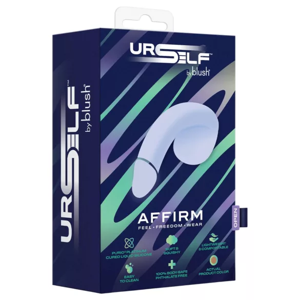 Blush UrSelf Affirm - tikroviškas dildo (rudas) - 13 cm