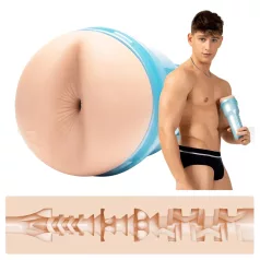   Fleshjack Reno Gold - vyro imitacijos analinis masturbatorius - kūno spalvos