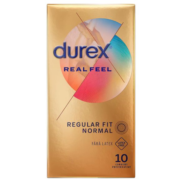 Durex Real Feel - prezervatyvai be latekso - 10 vnt