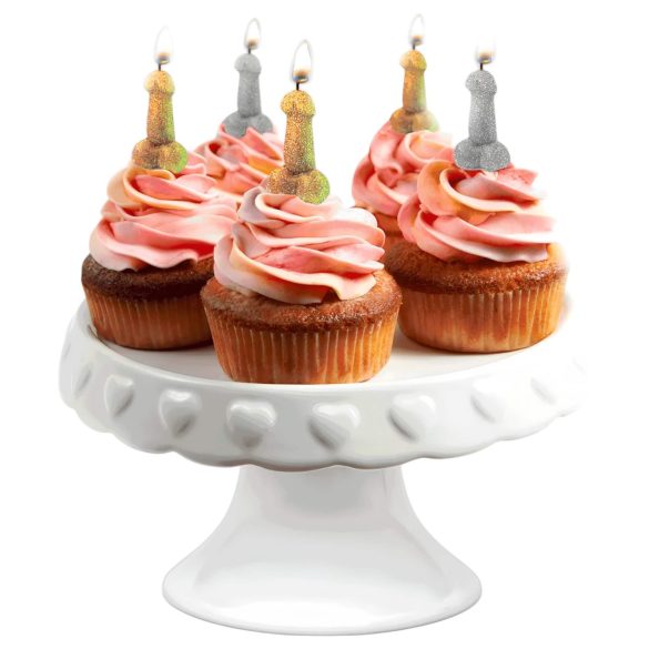 Glittaretti - penio žvakių rinkinys - 5 vnt