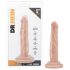 Dr. Skin 5 - realistiškas dildo su siurbtuku - kūno spalvos 14,5 cm