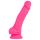 Blush Neo – dildo su siurbtuku, 19 cm (rožinis)