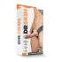 Dr. Skin 6,5 - tuščiaviduris strap-on - 15 cm (nat.)