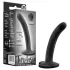 Temptasia Twist Small - juodas, su siurbtuku, susuktos formos dildo