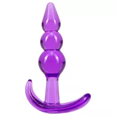 B Yours - analinis kaištis su rutuliukais - violetinis