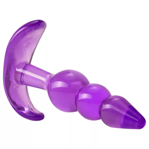 B Yours - analinis kaištis su rutuliukais - violetinis