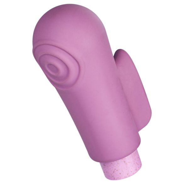 Blush Gaia - stimuliuojantis pirštų vibratorius (violetinis)