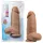 Blush Chub - realistiškas dildo su siurbtuku - 18cm natūralios spalvos