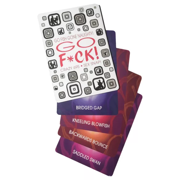 GO F*CK - Kamasutros kortos - 52 vnt