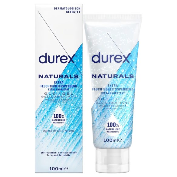 Durex Natural - drėkinamasis vandens pagrindo lubrikantas (100 ml)