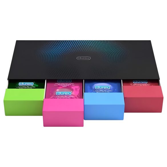 Durex Surprise Me - prezervatyvų rinkinys - 40 vnt
