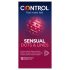 Control - briaunotos, taškuotos prezervatyvai (12 vnt.)
