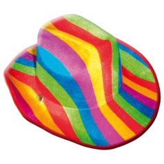 Pride - kaubojaus skrybėlė - vaivorykštinė