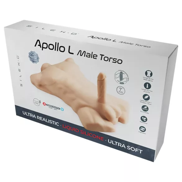 Silexd Apollo - vyro torsas - natūralios spalvos