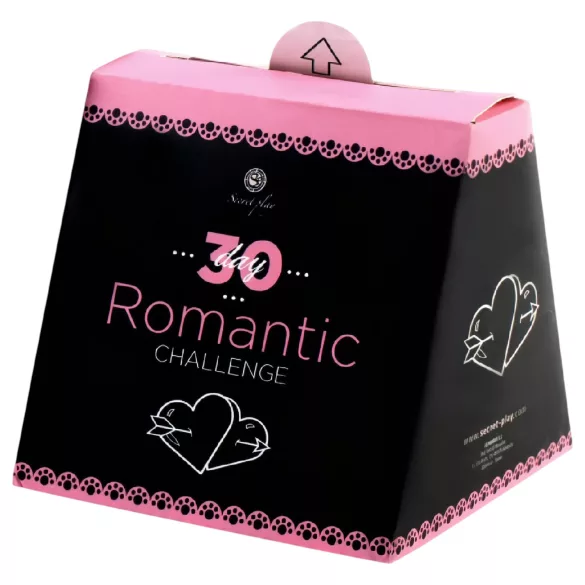 Secret Play 30 dienų romantiškas iššūkis - romantiškas iššūkių kortų žaidimas (anglų, ispanų kalbomis)