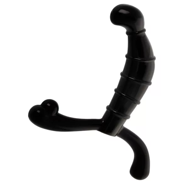 Addicted Toys - prostatos ir tarpvietės masažuoklis (juodas) - 11,3 cm