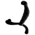 Addicted Toys - prostatos ir tarpvietės masažuoklis (juodas) - 11,3 cm