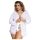 Subblime Queen Plus - nėrinių chalatų komplektas - balta (XL-2XL)
