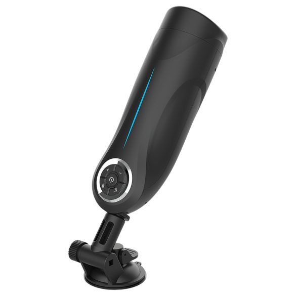 JamyJob - vyriškas masturbatorius - judantis, vibruojantis - juodas