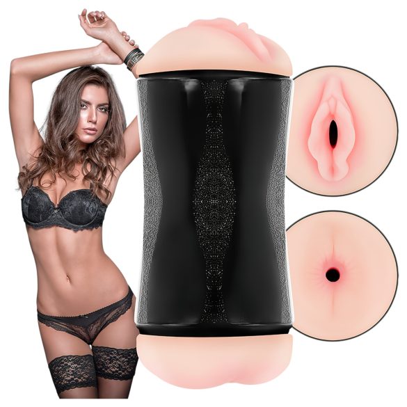 JamyJob - masturbatorius vaginai ir analui - natūralios spalvos