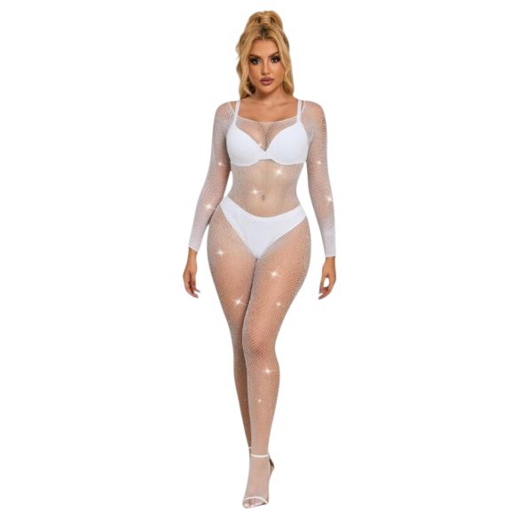 Subblime 952396 - spindintis blizgučiais kombinezonas - (balta) - S-L