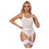 Subblime 954291 - grandinėlių, permatomas bodis komplektas - baltas (L-XL)
