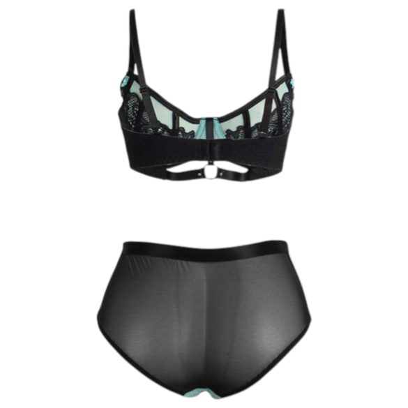 Subblime - nėrinių apatinių komplektas - 955564 (juoda)